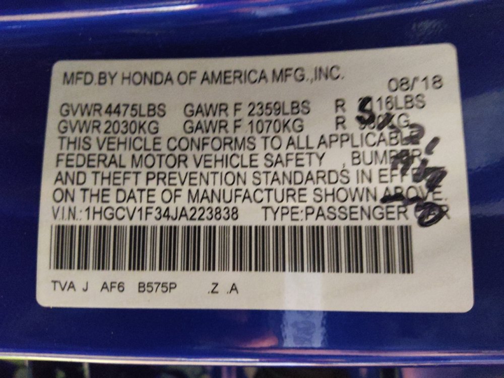 Used 2018 Honda Accord Sport image 33