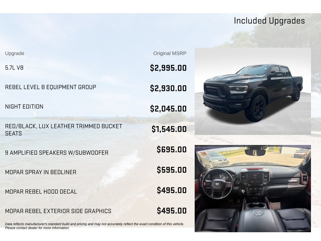 Used 2022 RAM 1500 Rebel w/ Rebel Level B Equipment Group AWD/4WD image 5