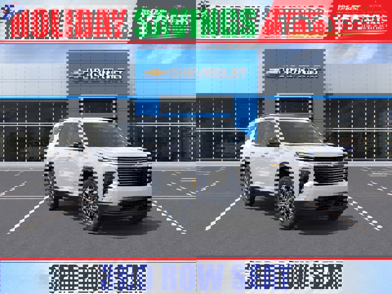 New 2026 Chevrolet Traverse LT w/ Sun and Wheel Package