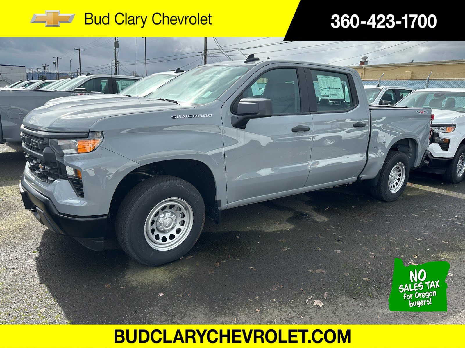 New 2024 Chevrolet Silverado 1500 W/T w/ Trailering Package