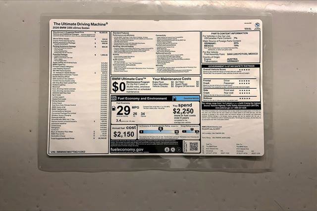 New 2026 BMW 330i xDrive Sedan w/ Premium Package image 12
