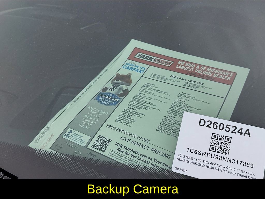Used 2022 RAM 1500 TRX w/ TRX Level 2 Equipment Group AWD/4WD image 13