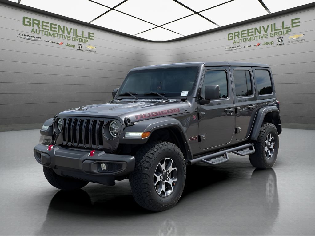 Used 2022 Jeep Wrangler Unlimited Rubicon w/ LED Lighting Group AWD/4WD image 1