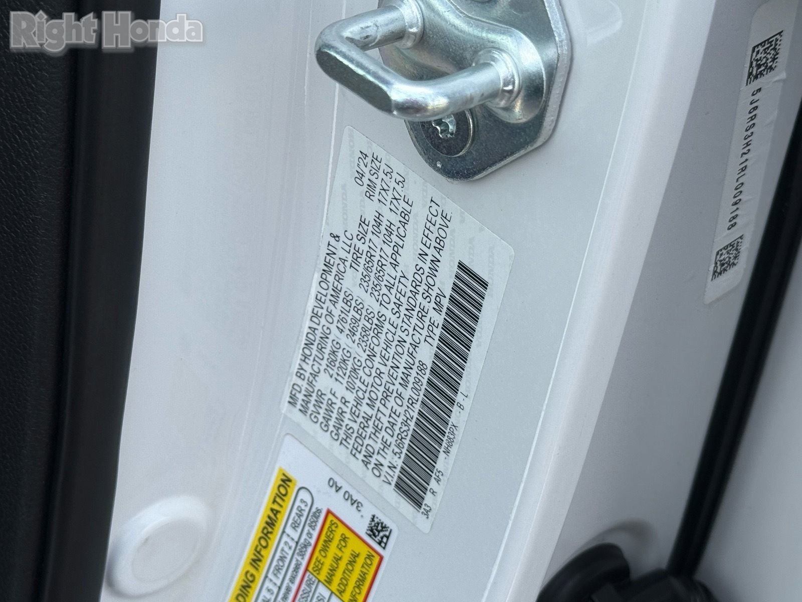 Certified 2024 Honda CR-V LX image 35