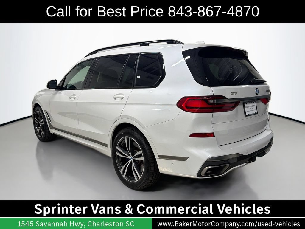 Used 2020 BMW X7 M50i w/ Luxury Seating Package AWD/4WD image 3
