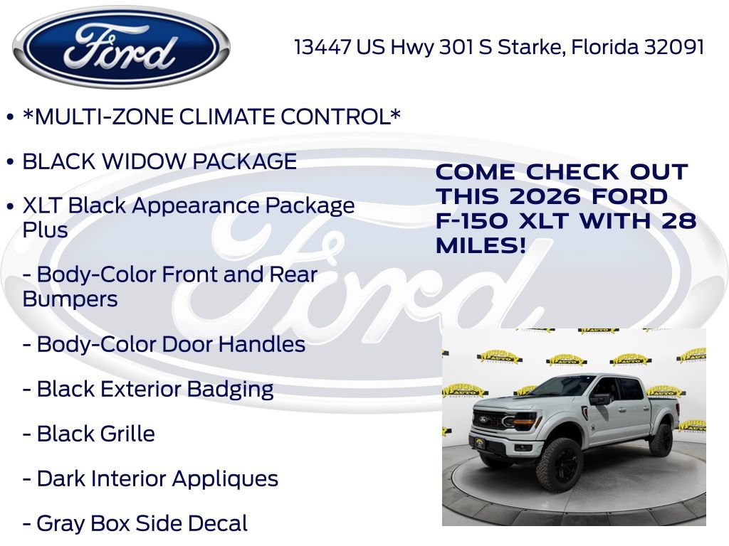 New 2026 Ford F150 XLT w/ Equipment Group 303A High AWD/4WD image 15