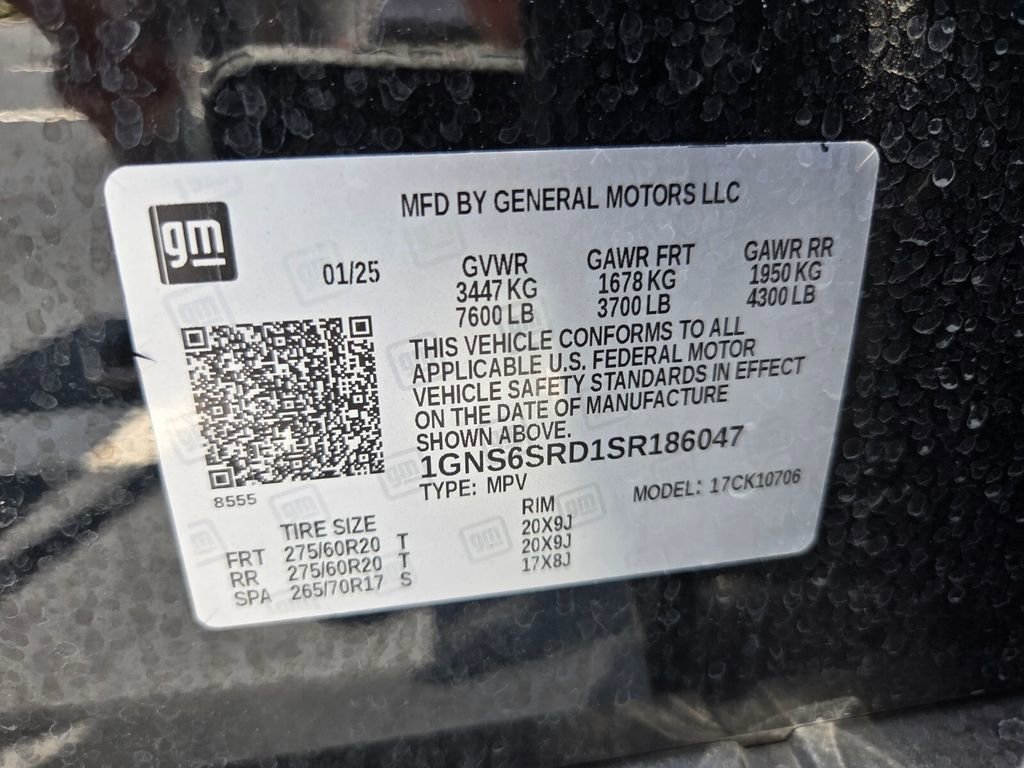 Certified 2025 Chevrolet Tahoe Premier AWD/4WD image 20