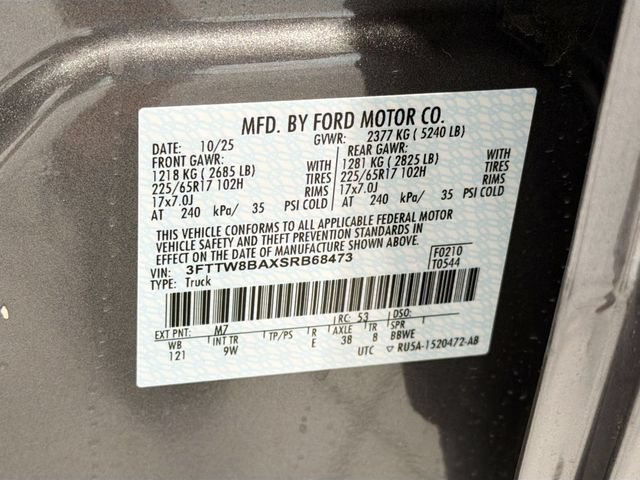 Used 2025 Ford Maverick XL w/ Equipment Group 102A AWD/4WD image 25