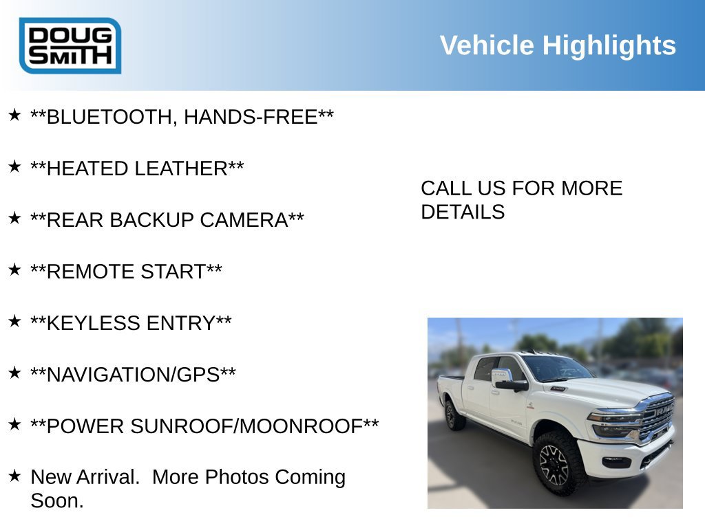 Certified 2025 RAM 3500 Longhorn AWD/4WD image 6