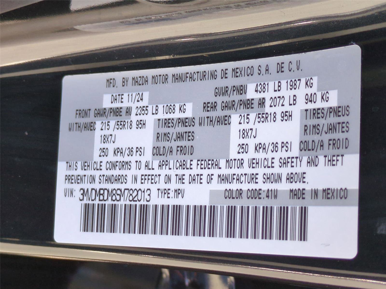 Used 2025 MAZDA CX-30 AWD 2.5 S w/ Premium Package image 24