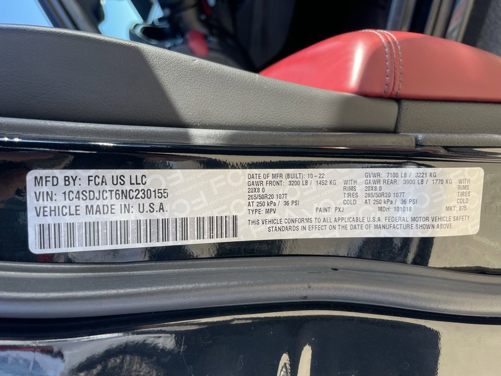 Used 2022 Dodge Durango R/T image 43