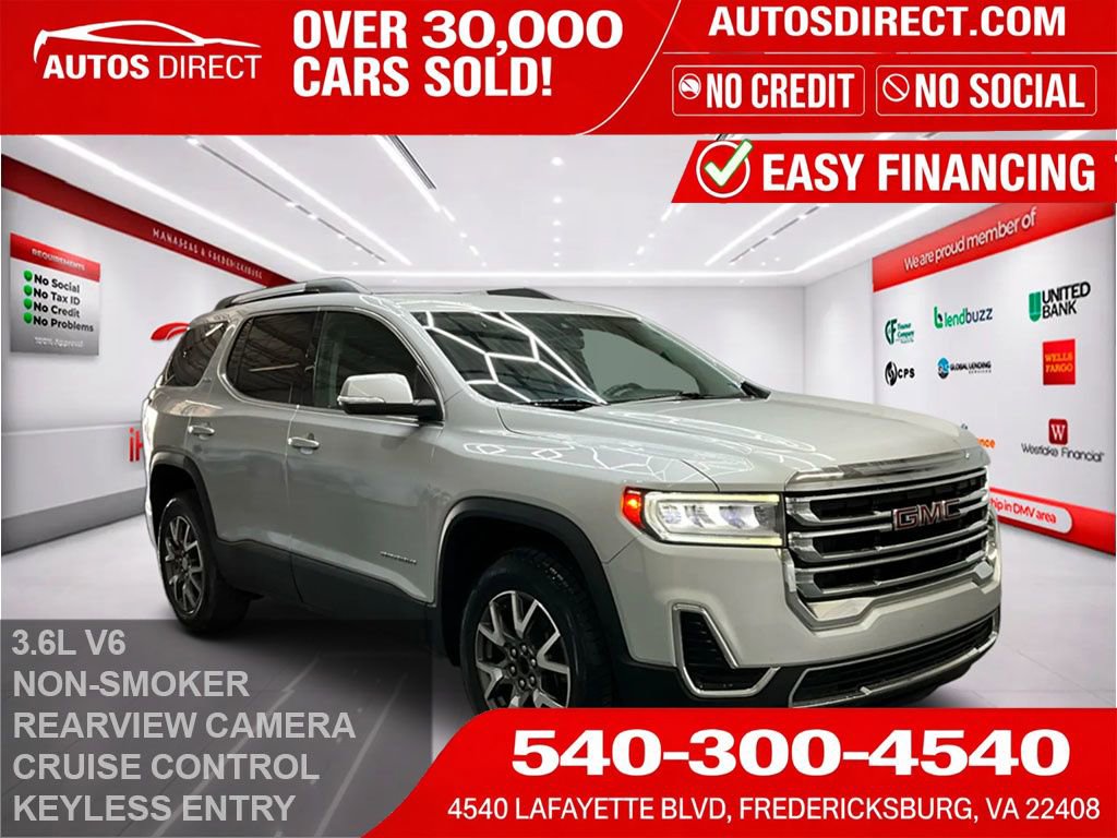 Used 2020 GMC Acadia SLE w/ Driver Convenience Package