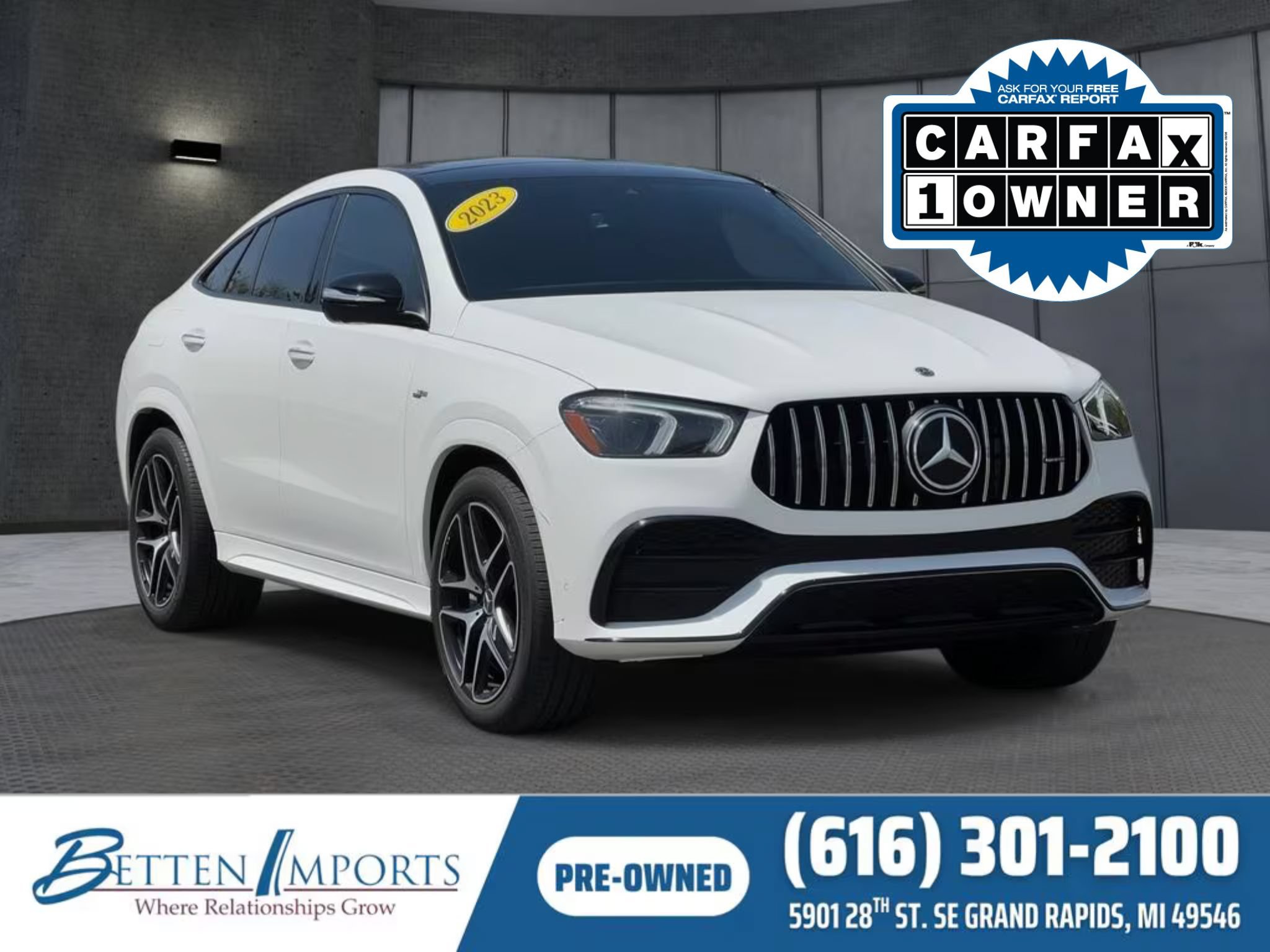 Certified 2023 Mercedes-Benz GLE 53 AMG 4MATIC Coupe image 1