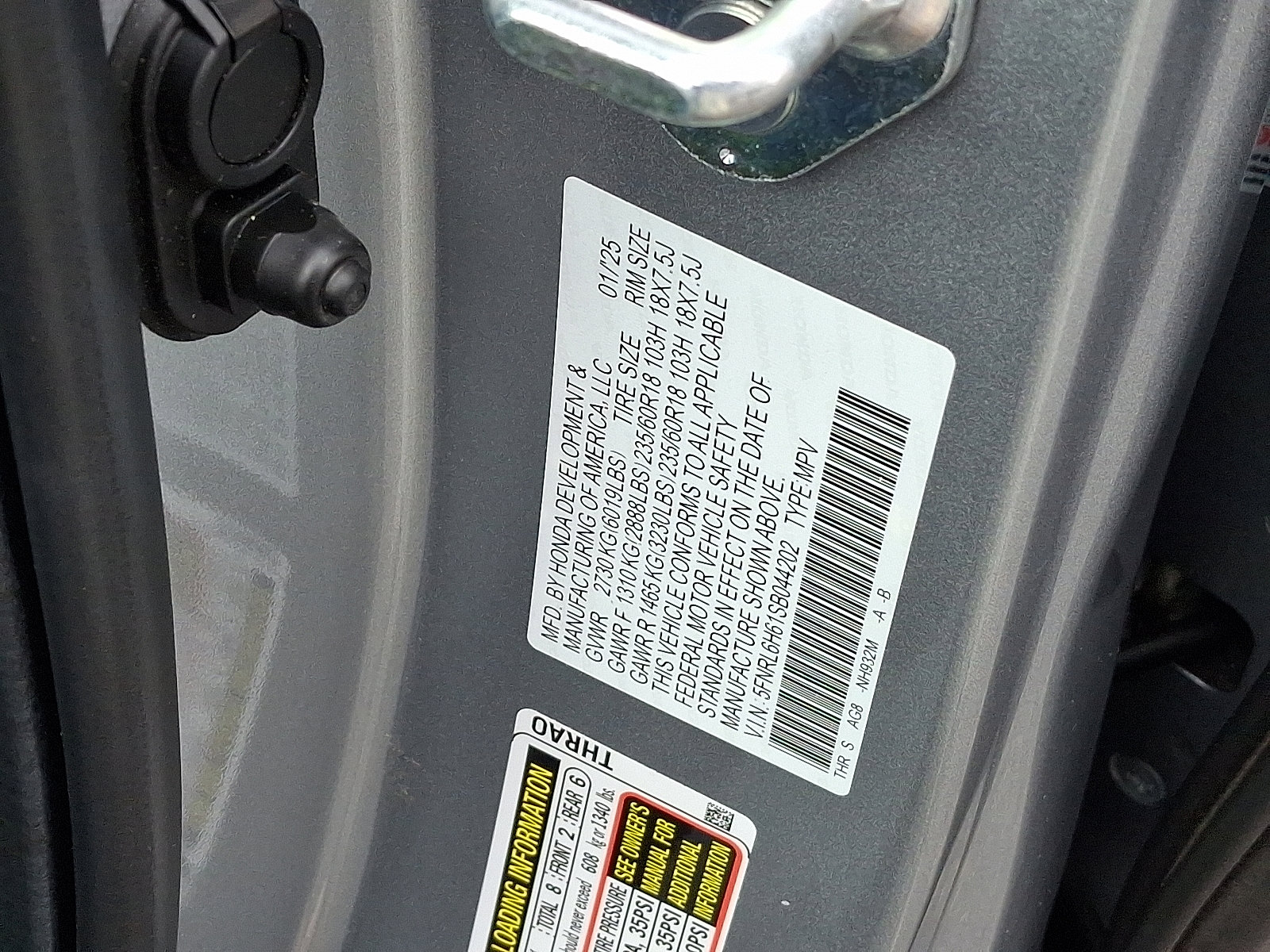 Used 2025 Honda Odyssey EX-L image 27