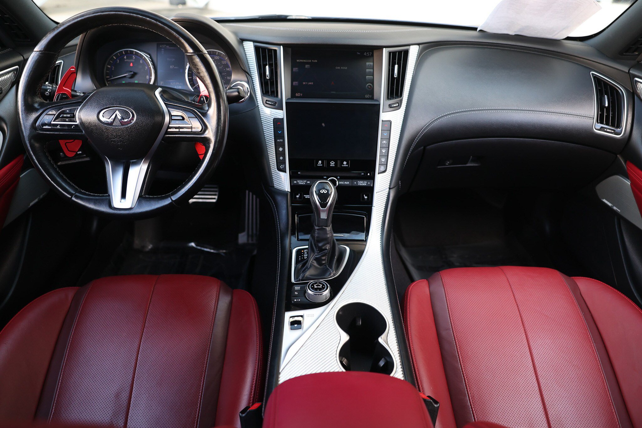 Used 2019 INFINITI Q60 Red Sport 400 RWD image 2