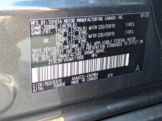 Used 2025 Toyota RAV4 XLE Premium w/ Weather Package FWD image 19