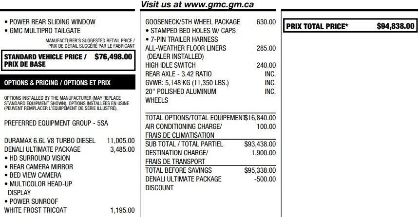 Used 2020 GMC Sierra 2500 Denali w/ Denali Ultimate Package image 2