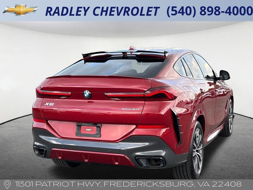 Used 2021 BMW X6 xDrive40i w/ M Sport Package AWD/4WD image 20