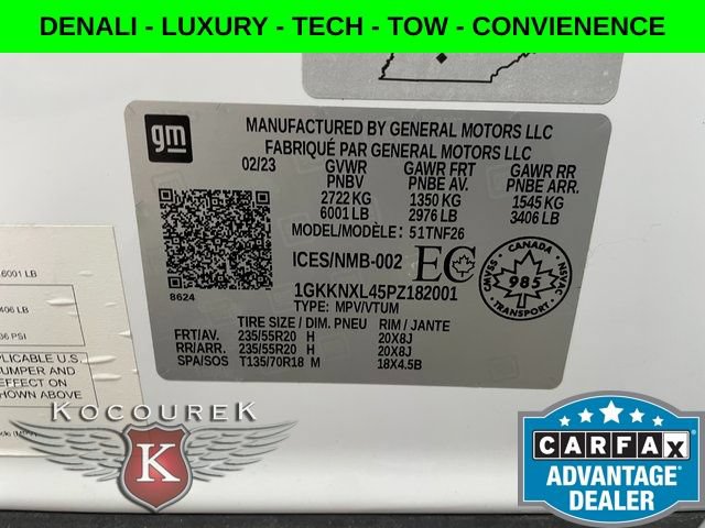Used 2023 GMC Acadia Denali w/ Denali Ultimate Package AWD/4WD image 27
