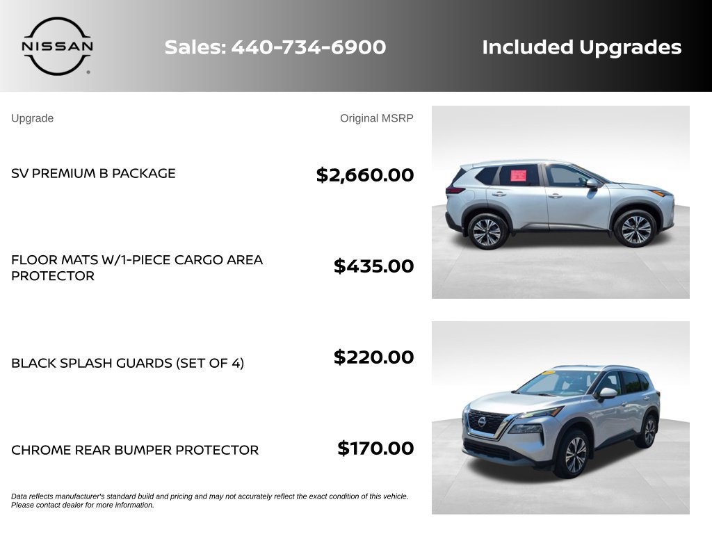 Certified 2023 Nissan Rogue SV w/ SV Premium B Package AWD/4WD image 8