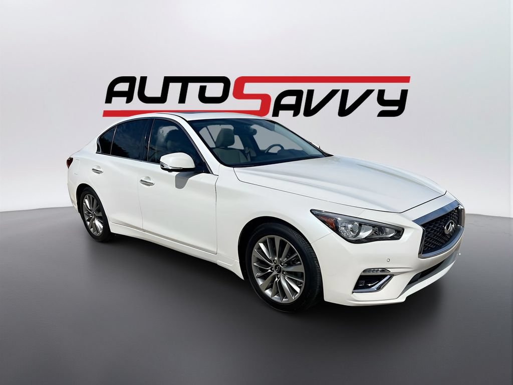 Used 2024 INFINITI Q50 Luxe w/ Cargo Package