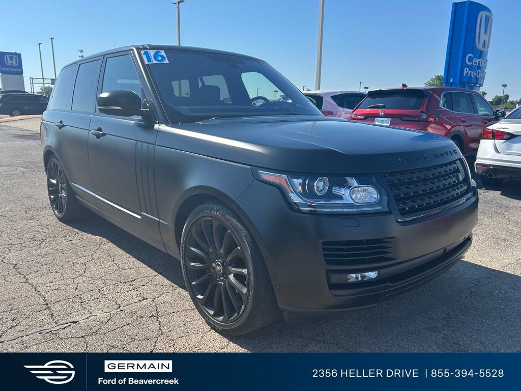 Used 2016 Land Rover Range Rover Supercharged AWD/4WD image 2