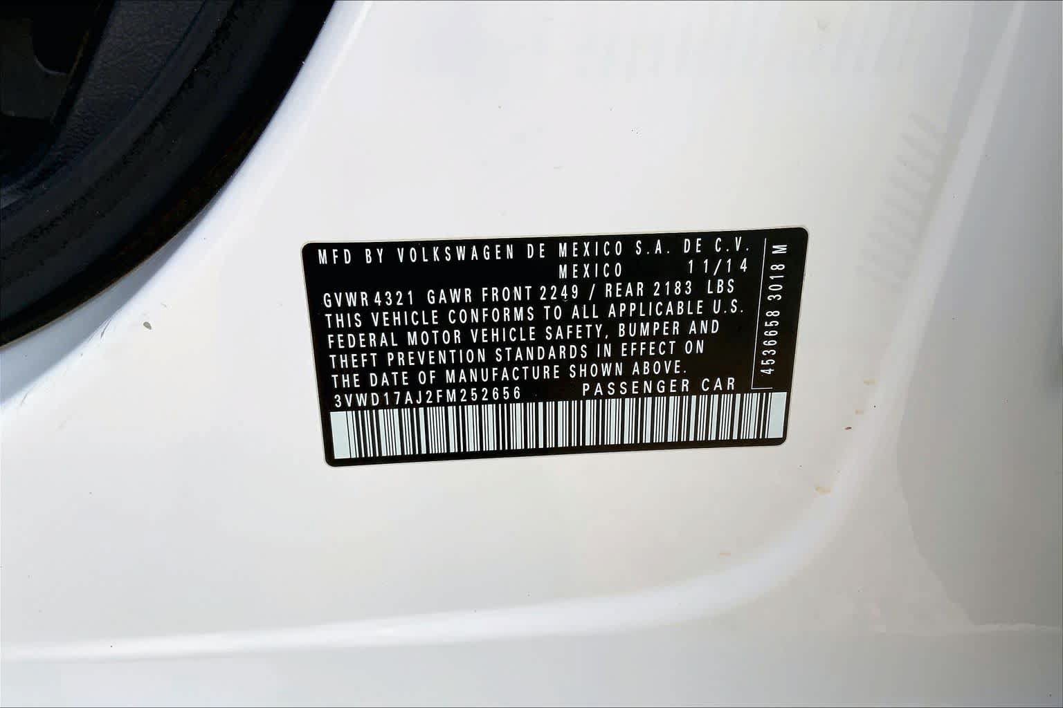 Used 2015 Volkswagen Jetta SE FWD image 34