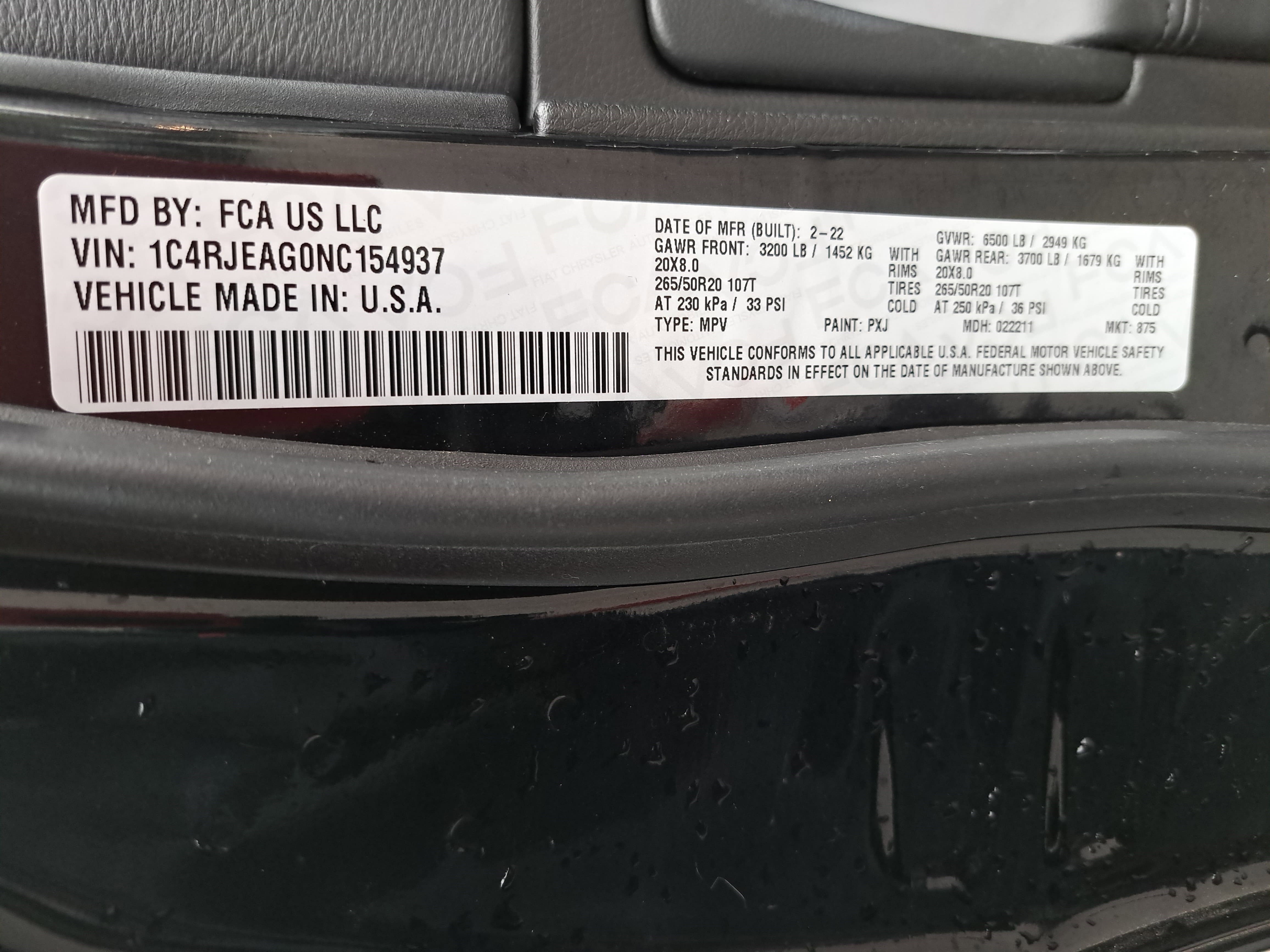 Used 2022 Jeep Grand Cherokee Laredo X image 33