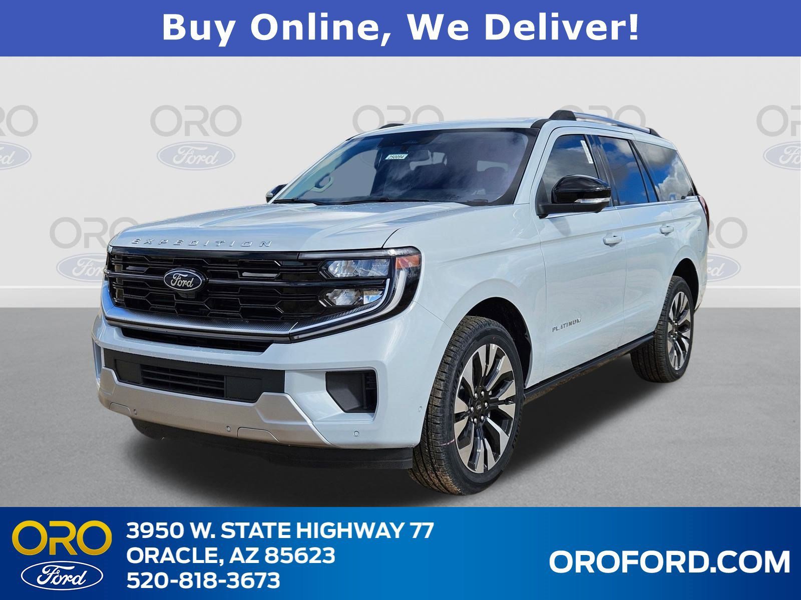 New 2025 Ford Expedition Platinum w/ Driver's Package