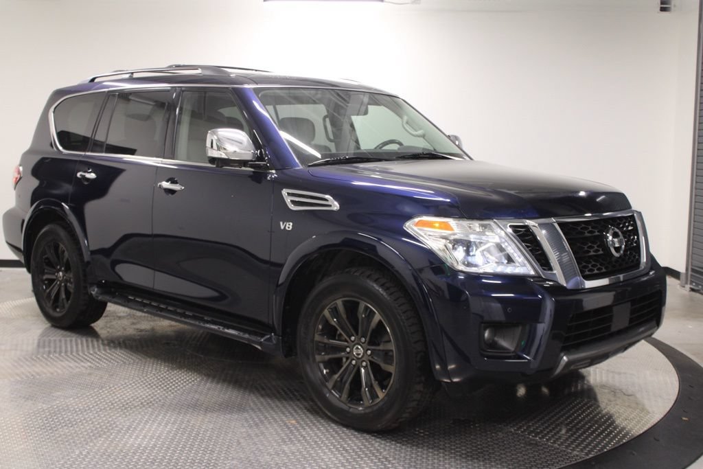 Used 2020 Nissan Armada Platinum w/ Captain's Chairs Package AWD/4WD image 13