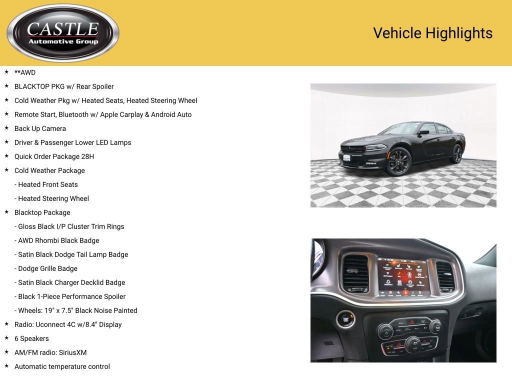 Used 2021 Dodge Charger SXT w/ Blacktop Package image 4