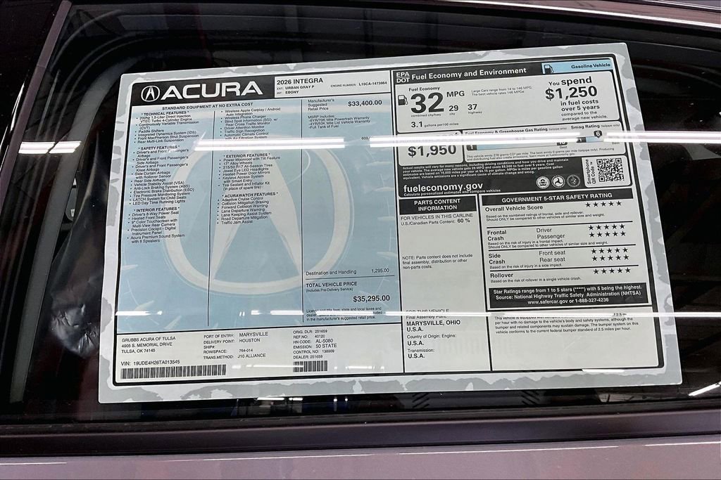 New 2026 Acura Integra image 42