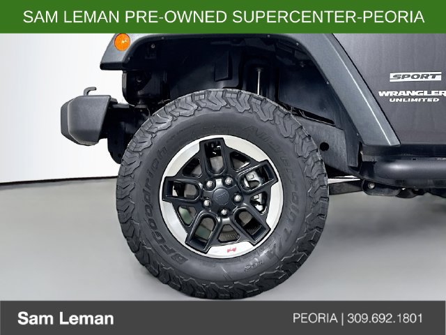 Used 2017 Jeep Wrangler Unlimited Sport w/ Quick Order Package 24S AWD/4WD image 26
