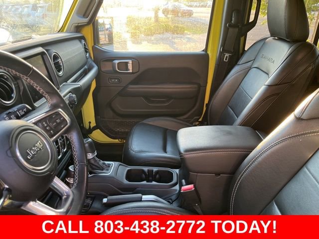 Used 2022 Jeep Wrangler Unlimited Sahara w/ Safety Group AWD/4WD image 9