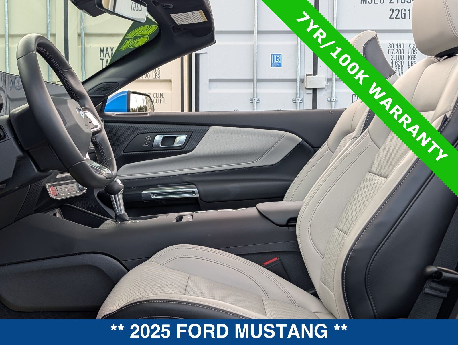 Used 2025 Ford Mustang Premium w/ Wheel & Stripe Package RWD image 17