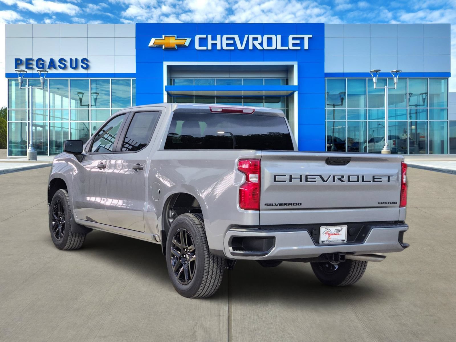 New 2026 Chevrolet Silverado 1500 Custom w/ LPO, Dark Essentials Package RWD image 5