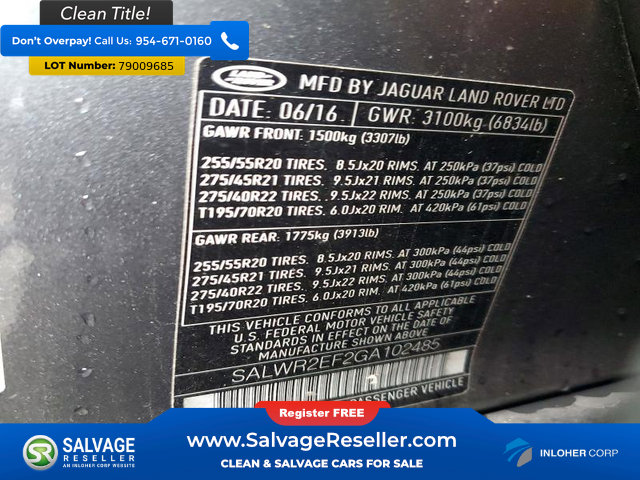 Used 2016 Land Rover Range Rover Sport Supercharged image 17