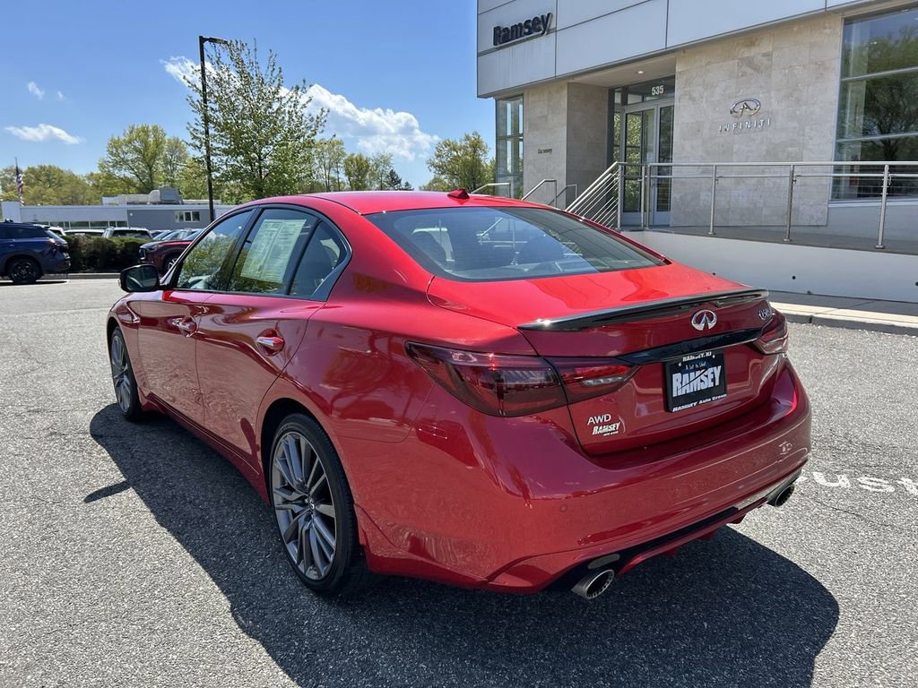 Certified 2024 INFINITI Q50 Red Sport 400 AWD/4WD image 6