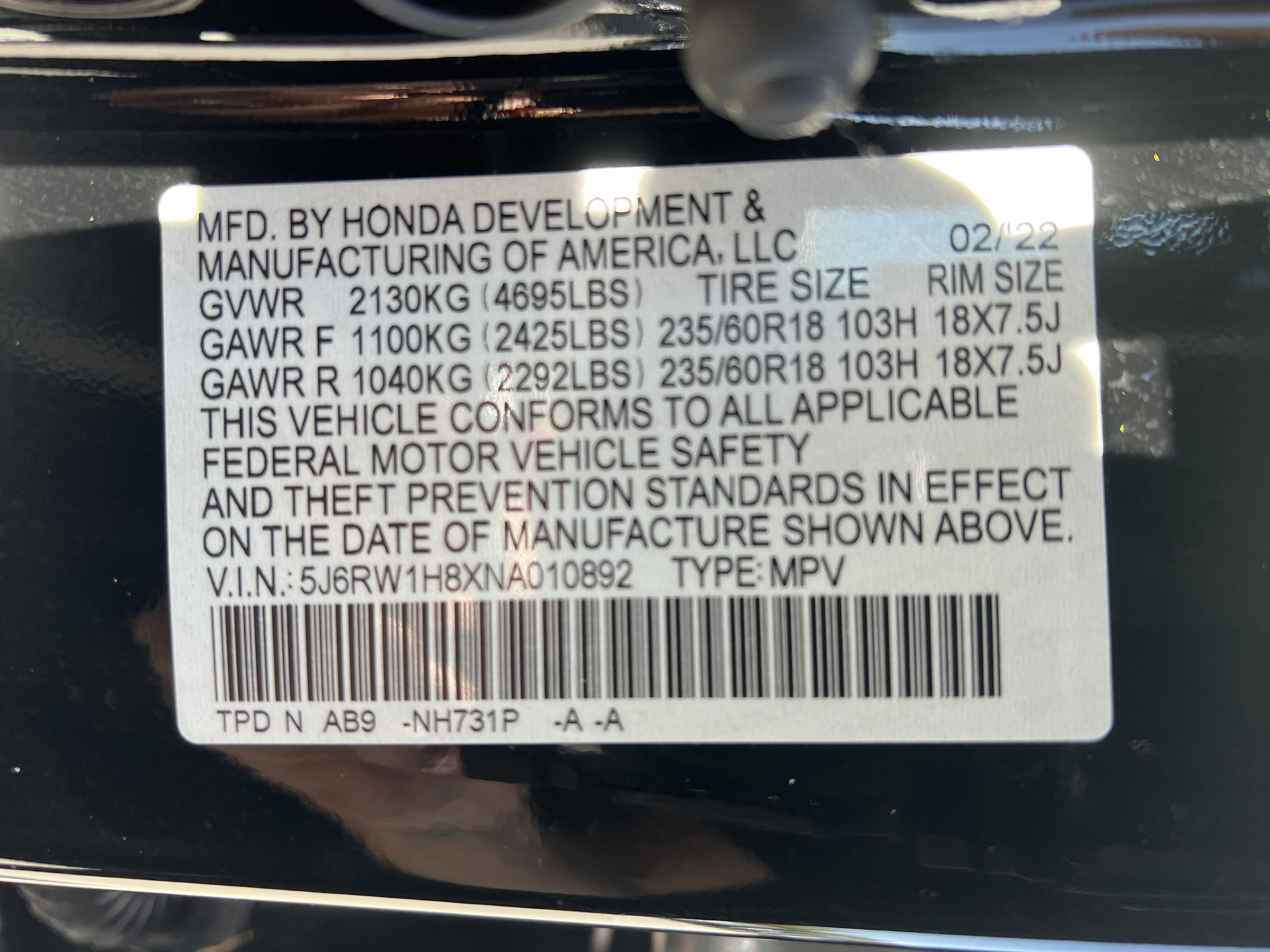 Used 2022 Honda CR-V EX-L image 33
