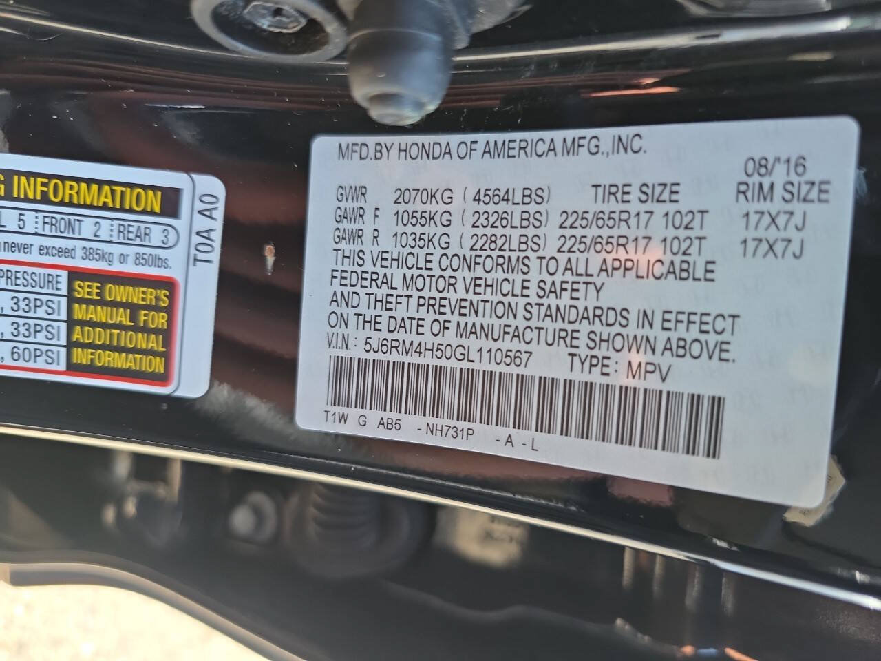 Used 2016 Honda CR-V EX image 31