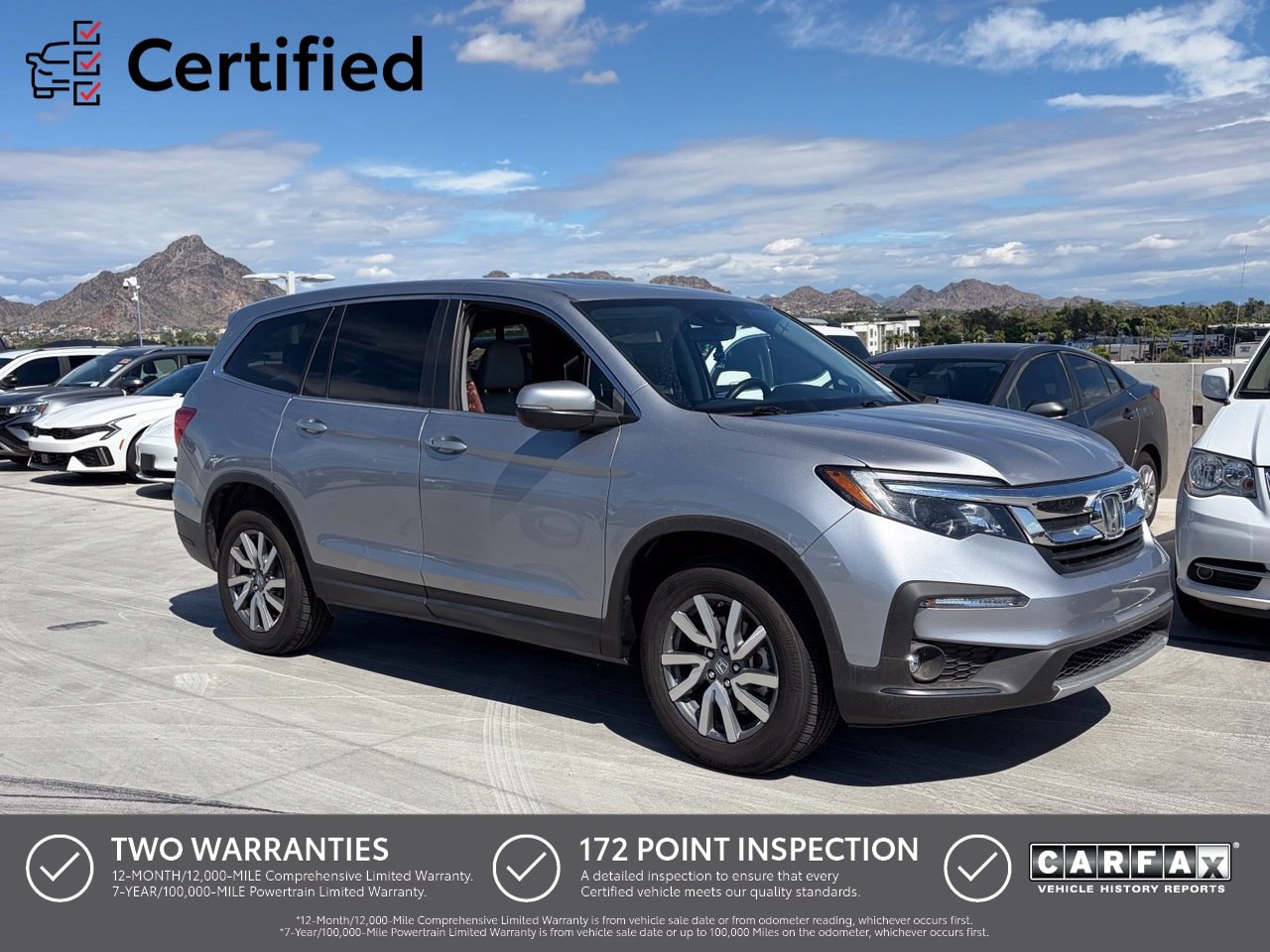 Used 2021 Honda Pilot EX-L image 1