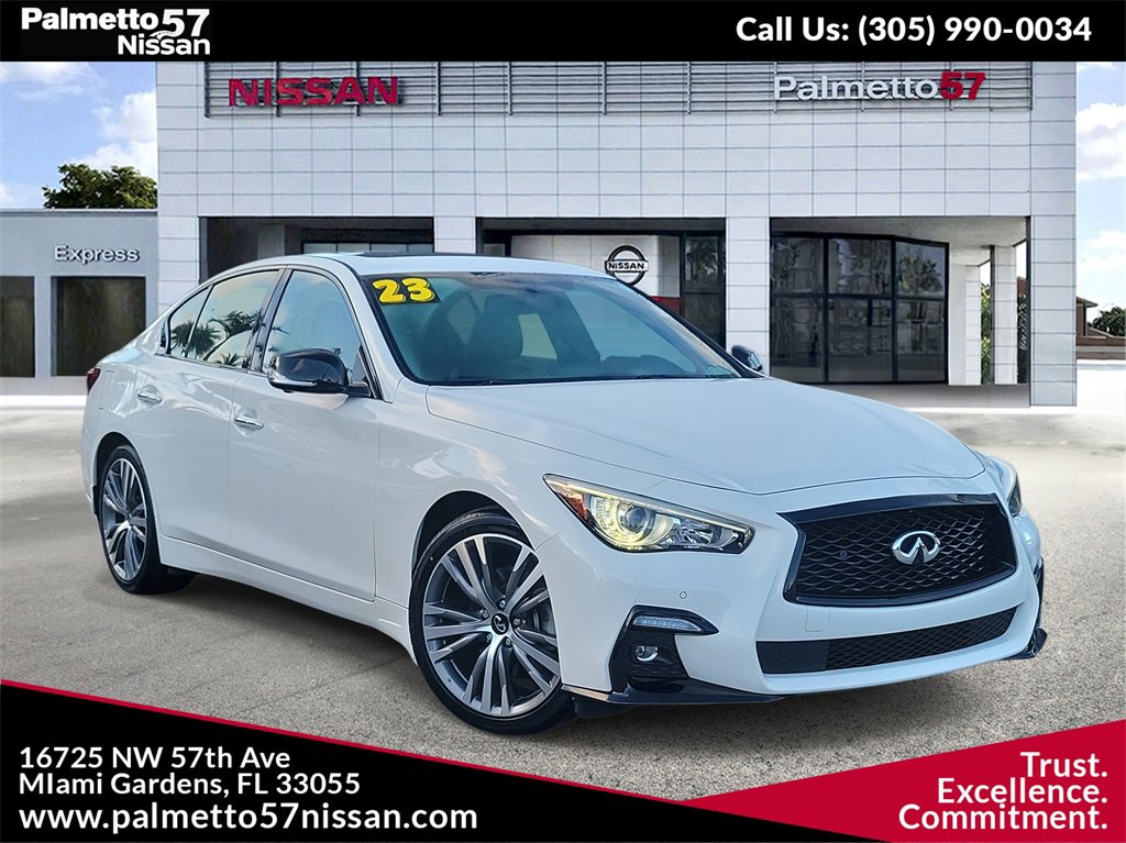Used 2023 INFINITI Q50 Sensory video 1