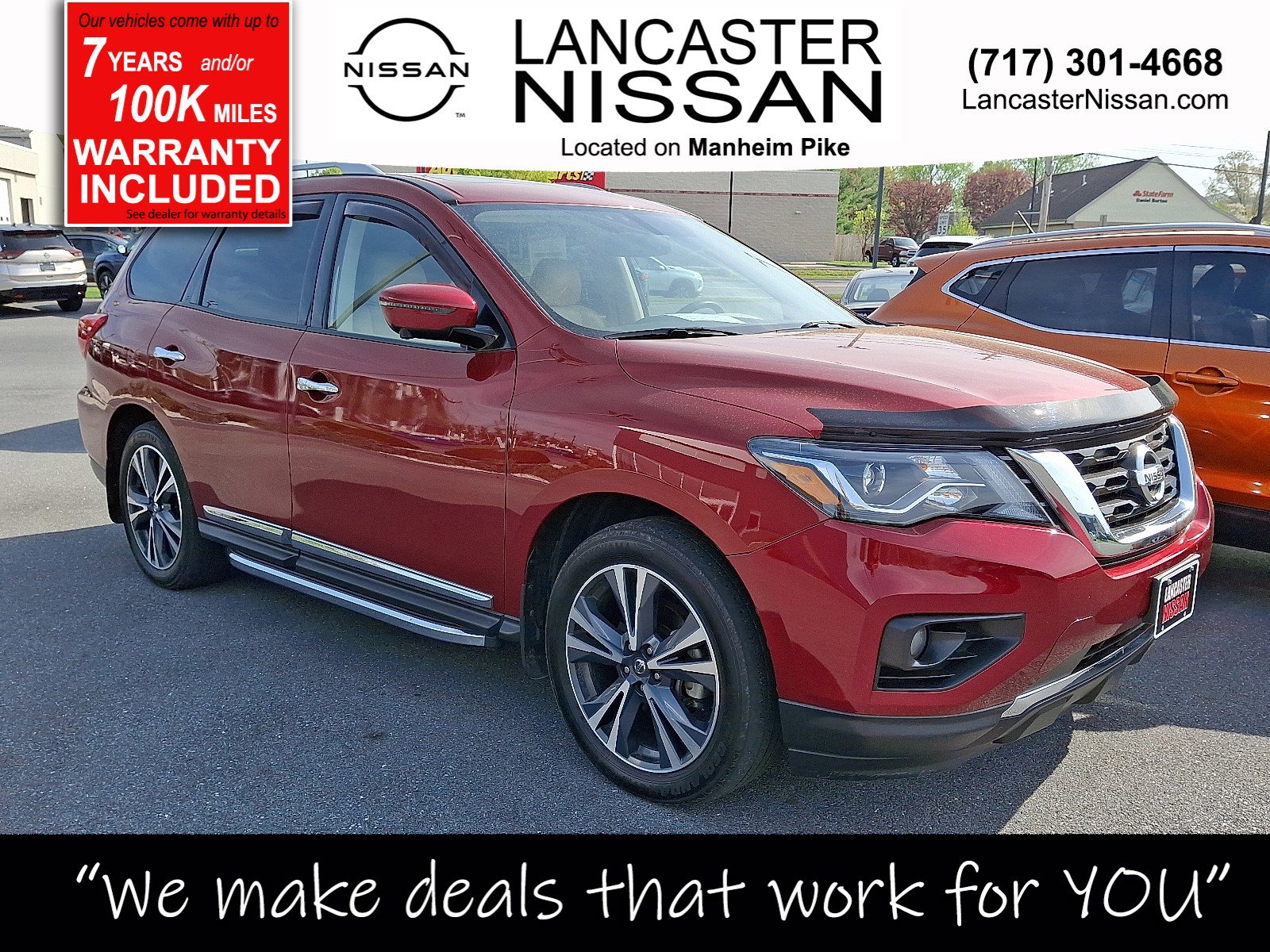 Used 2019 Nissan Pathfinder Platinum image 1