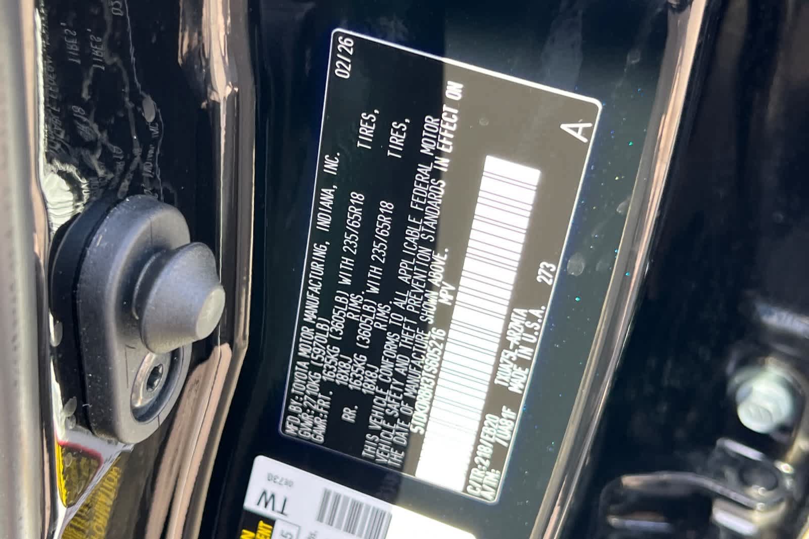 Certified 2026 Toyota Highlander XLE AWD/4WD image 34