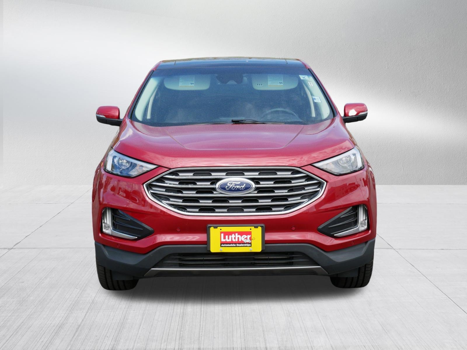 Used 2023 Ford Edge Titanium w/ Class II Trailer Tow Package AWD/4WD video 2