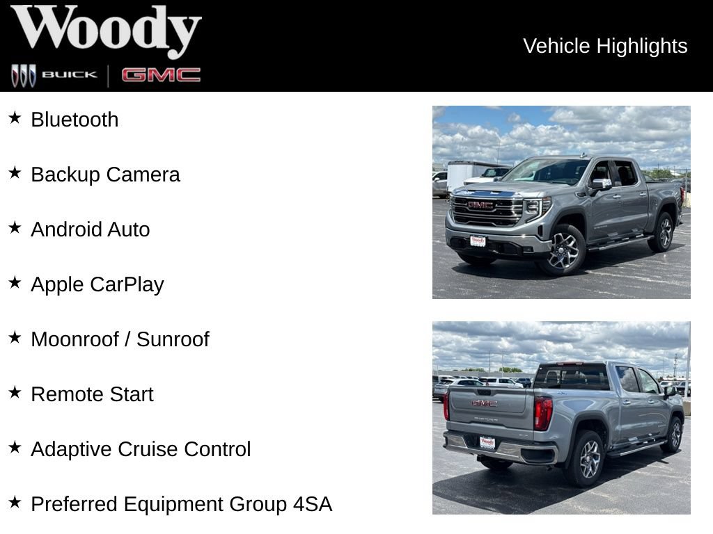 New 2026 GMC Sierra 1500 SLT w/ SLT Premium Package AWD/4WD image 3