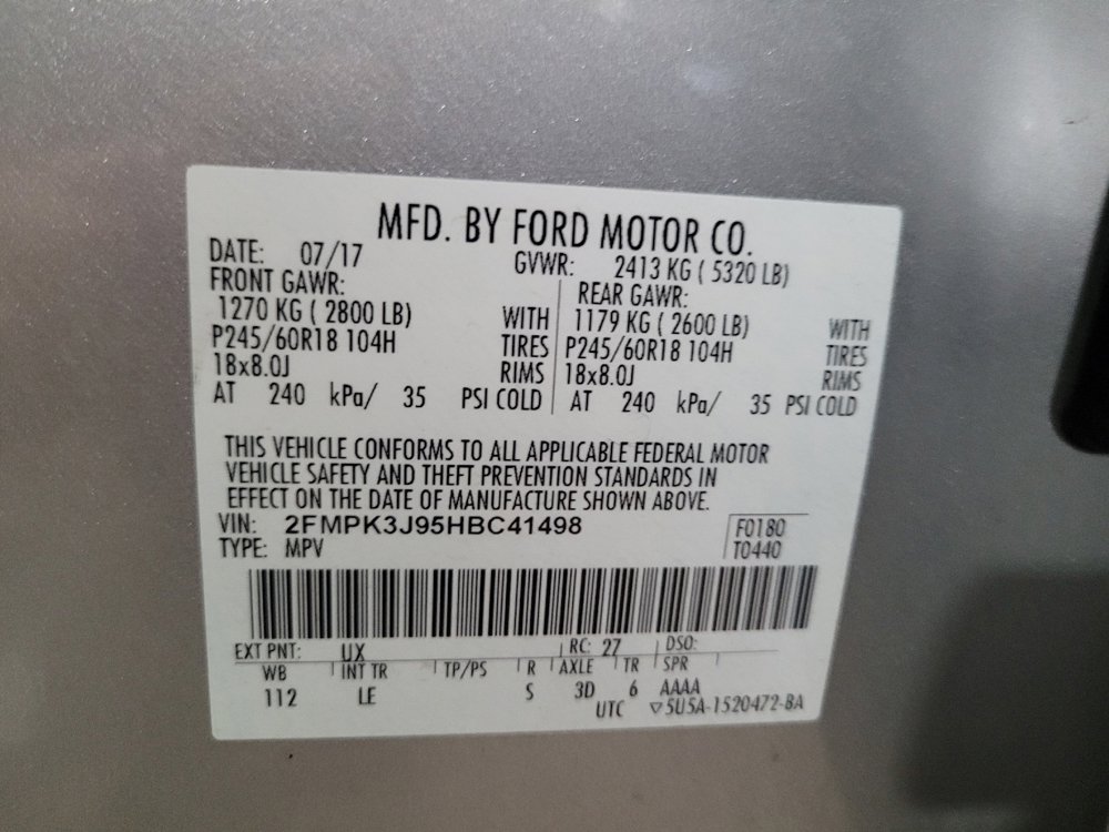 Used 2017 Ford Edge SEL w/ Equipment Group 201A FWD image 33