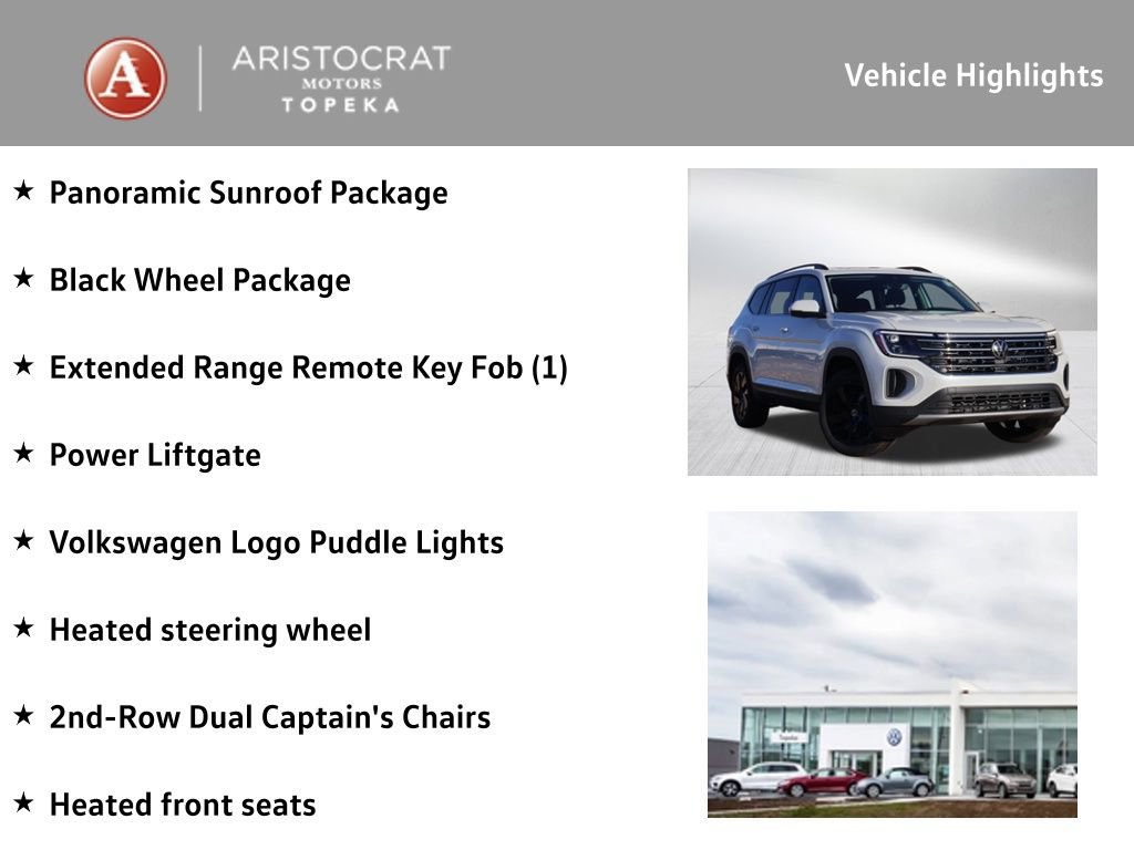 New 2026 Volkswagen Atlas SE image 2