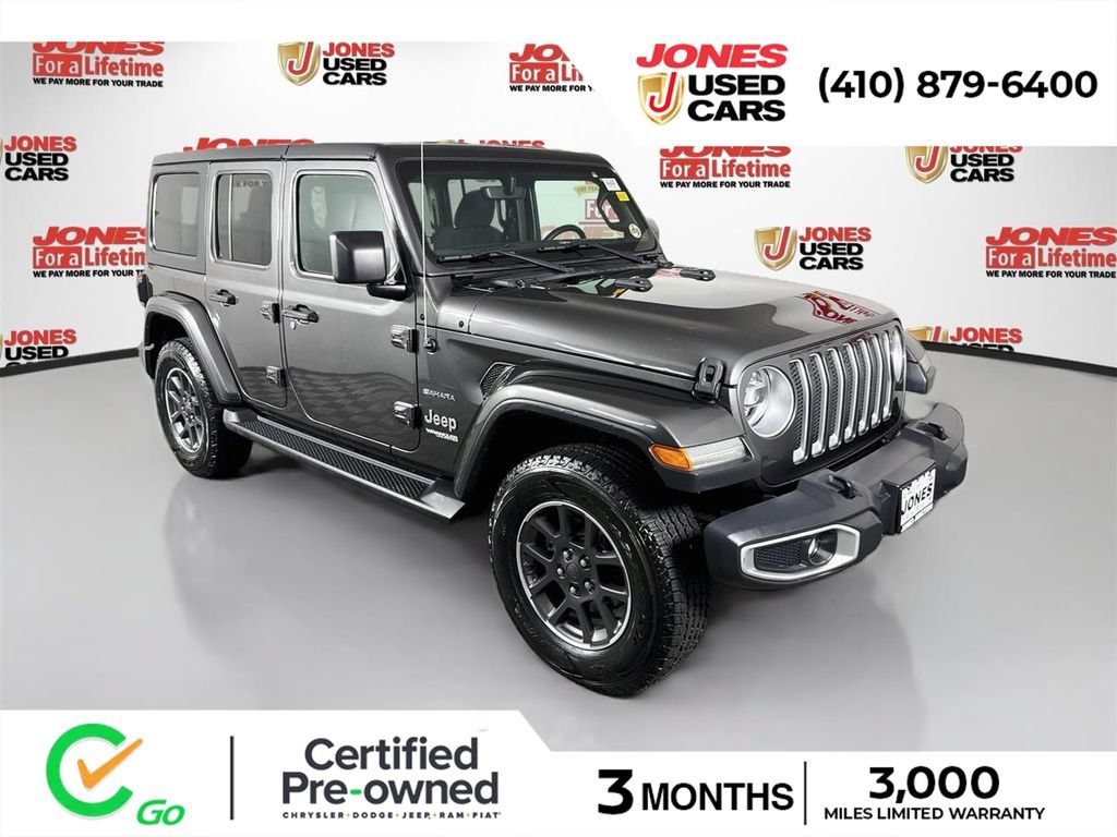 Used 2018 Jeep Wrangler Unlimited Sahara AWD/4WD image 1