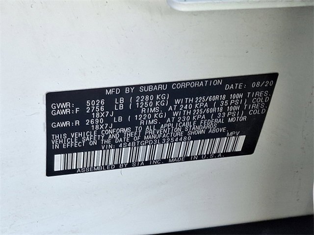 Used 2020 Subaru Outback Touring XT image 27